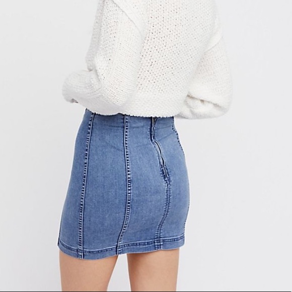 Free People Dresses & Skirts - SALE NWT Free People Denim Skirt